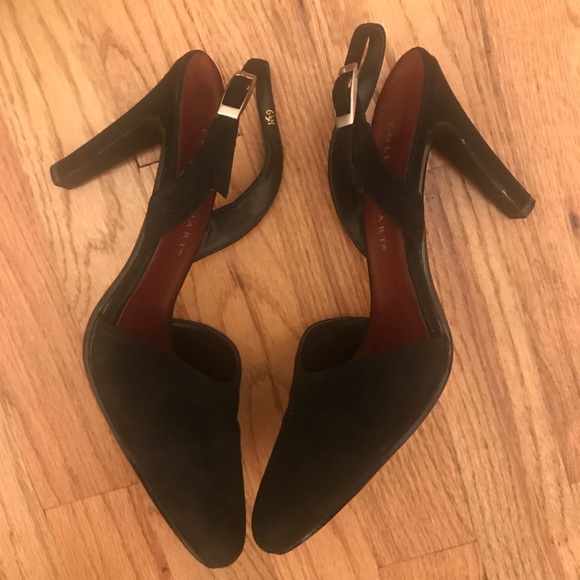 Colin Stuart Suede Heels - Picture 2 of 8